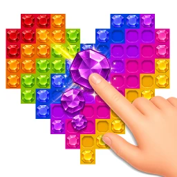 Значок Glow Sort - Jewel Color Puzzle